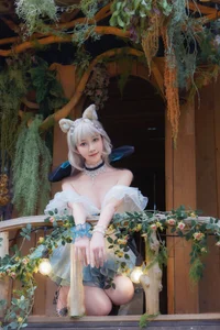 Dreamy Aesthetic: Coser Nnian as in an Enchanted Garden-9