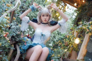 Dreamy Aesthetic: Coser Nnian as in an Enchanted Garden-10