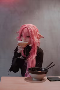 Enchanting Yae Miko Cosplay by Bao Zou Li Yu Wang Part04 Discover captivating beauty in the deep forest-5