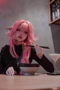 Enchanting Yae Miko Cosplay by Bao Zou Li Yu Wang Part04 Discover captivating beauty in the deep forest-2