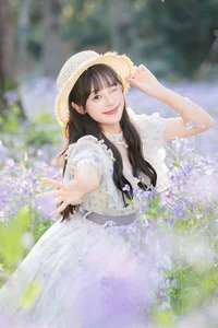 Elegant Floral Portrait Series: Xia Yu Xiao Nian in Art Language Vol.9306 – Aesthetic Nature Photography and Fashion Inspiration-9