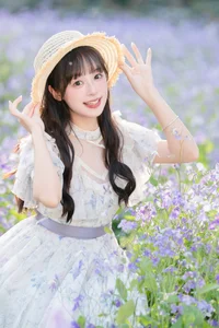 Elegant Floral Portrait Series: Xia Yu Xiao Nian in Art Language Vol.9306 – Aesthetic Nature Photography and Fashion Inspiration-16