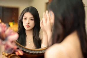 Ethereal Pink Dreams: Xiao Wai Captivates in YiTuYu Art Language Vol.9096-11