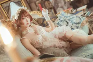 Coser Ely_eee: Mysterious Book Witch in the Ancient Library-27