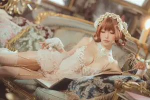 Coser Ely_eee: Mysterious Book Witch in the Ancient Library-7