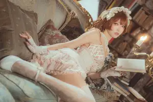 Coser Ely_eee: Mysterious Book Witch in the Ancient Library-14