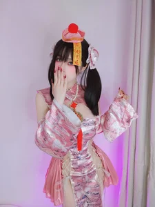 Enthralling sweetness of Coser BaiYin81 in Fantia Member Collection-9