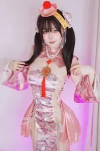 Enthralling sweetness of Coser BaiYin81 in Fantia Member Collection-20