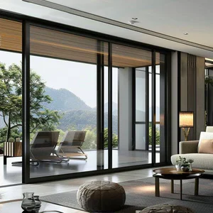Minimalist Sanctuary: Elevating Modern Living with Floor-to-Ceiling Glass Walls and Lush Indoor Greenery-16