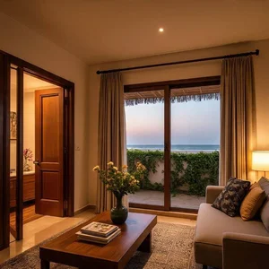 Minimalist Sanctuary: Elevating Modern Living with Floor-to-Ceiling Glass Walls and Lush Indoor Greenery-11