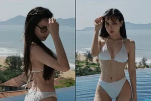 Stunning Summer Style: Tran Bich Hanh’s Chic Bikini Look and Fitness Inspiration for Your Next Tropical Beach Getaway-7