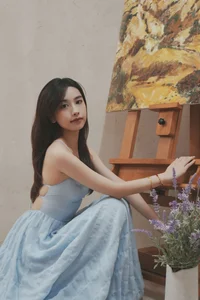 Pure Elegance of Nan Nan in YiTuYu Art Language Vol.8887-14