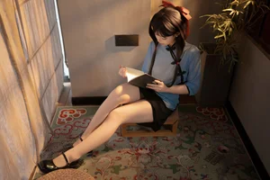 Elegant Bangni Cosplay: Dragon Boat Festival Inspired Portrait Series - 一举高粽 Part 02 (47 High-Definition Photos)-16