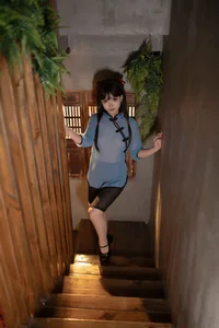 Elegant Bangni Cosplay: Dragon Boat Festival Inspired Portrait Series - 一举高粽 Part 02 (47 High-Definition Photos)-1