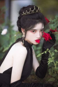 Elegant Lifestyle Portrait Photography Featuring Model Dang Chu Jiao Ren Jia Xiao Tian Tian - Art Language Vol.9313 Minimalist Indoor Aesthetic Series-3