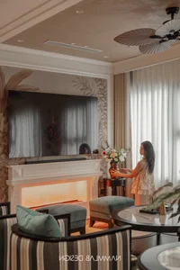 Modern Indochine Oasis: A Luxurious 180m2 Sanctuary in the Heart of Hanoi-8