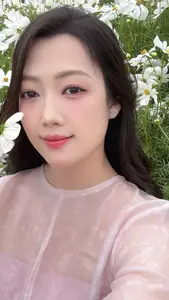 Gentle Beauty Amidst White Cosmos Field A Serene Moment-1