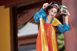 Timeless Elegance in Hanfu: YiTuYu Art Language Vol.8852 featuring E E Chi Bu Bao-9