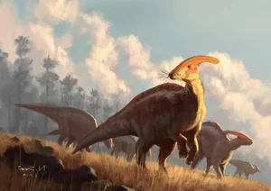 Unlocking the Mystery of Parasaurolophus: Why This Iconic Duck-Billed Dinosaur Had a Spectacular Two-Meter Crest and How It Used Sound to Communicate.-4