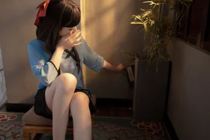 Elegant Dragon Boat Festival Inspired Cosplay by Bangni: Festive Zongzi Themed Aesthetic Photo Collection Part 01-13