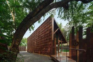 Discover Little Ground Common Space: A Stunning Urban Forest Cafe in Udon Thani Featuring Biophilic Architecture and Lush Greenery-2