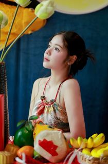 Vietnamese Mid-Autumn Charm: Girl in Traditional Attire with Vibrant Lantern | Festival Culture & Colors-2