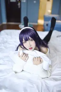 Coser Jiu Qu Jean as Utaha: Sweet Mysterious Bedroom Moments (29P)-21