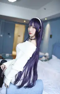 Coser Jiu Qu Jean as Utaha: Sweet Mysterious Bedroom Moments (29P)-10