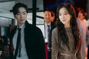 Exclusive Behind-the-Scenes Look: Shin Hae Sun and Lee Jun Hyuk in the New Netflix K-Drama Series The Art of Sarah-10