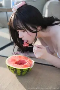 XiuRen No.10483 Ruan Qing: Sweet Youthful Charm with Refreshing Watermelon-14