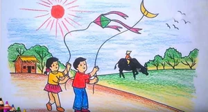 100+ Simple and Beautiful Landscape Drawing Ideas for Beginners and Artists: Easy Scenery Painting Inspiration-6