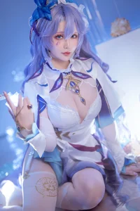 Stunning Wuthering Waves Camellia Cosplay by Hoshilily: A Red Floral Fantasy Photoshoot Featuring 31 High-Resolution Artistic Images-1