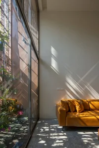 Modern Tube House Design: Innovative Urban Architecture with Lush Indoor Gardens and Natural Light Voids in Hanoi-5