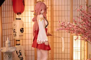 Enchanting Yae Miko Cosplay by Bangni邦尼 - Part 01-3