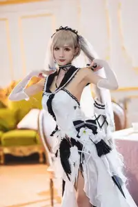 Coser Masaki Ya Qi stuns in Azur Lane Formidable dress a captivating portrayal of elegance and charm-5