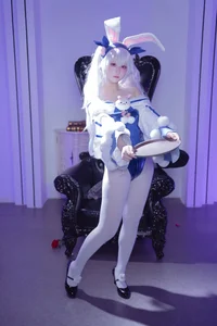 Dreamy Aesthetics: Coser lunananya as Laffey II from Azur Lane-7