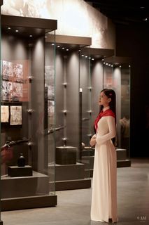 Graceful Vietnamese Woman in Traditional Ao Dai-7