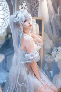 Stunning Nikke Cinderella Crystal Princess Cosplay by Xuan Xiao Xue Jie: High-Quality Goddess of Victory Photography and Anime Inspiration-24