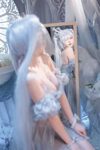 Stunning Nikke Cinderella Crystal Princess Cosplay by Xuan Xiao Xue Jie: High-Quality Goddess of Victory Photography and Anime Inspiration-19