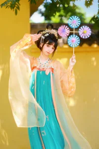 Elegant Portrait Series: Jie Ruan Tang in YiTuYu Art Language Vol.9340 – A Captivating Visual Study of Day and Night Aesthetic Styles-10