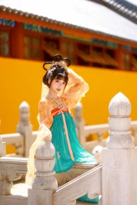 Elegant Portrait Series: Jie Ruan Tang in YiTuYu Art Language Vol.9340 – A Captivating Visual Study of Day and Night Aesthetic Styles-12