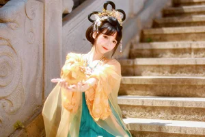 Elegant Portrait Series: Jie Ruan Tang in YiTuYu Art Language Vol.9340 – A Captivating Visual Study of Day and Night Aesthetic Styles-6