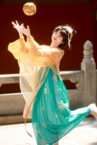 Elegant Portrait Series: Jie Ruan Tang in YiTuYu Art Language Vol.9340 – A Captivating Visual Study of Day and Night Aesthetic Styles-5