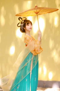 Elegant Portrait Series: Jie Ruan Tang in YiTuYu Art Language Vol.9340 – A Captivating Visual Study of Day and Night Aesthetic Styles-7