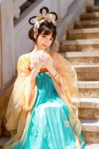 Elegant Portrait Series: Jie Ruan Tang in YiTuYu Art Language Vol.9340 – A Captivating Visual Study of Day and Night Aesthetic Styles-19