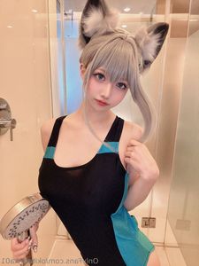 Coser Okita Rinka Blue Archive Swimsuit Cosplay 51P-21
