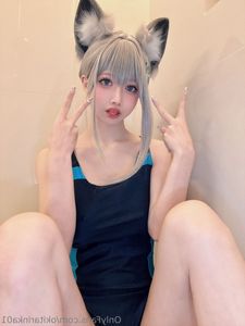 Coser Okita Rinka Blue Archive Swimsuit Cosplay 51P-46