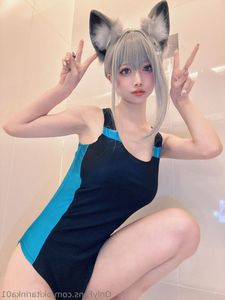 Coser Okita Rinka Blue Archive Swimsuit Cosplay 51P-3