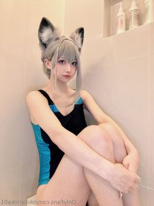 Coser Okita Rinka Blue Archive Swimsuit Cosplay 51P-25