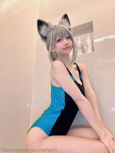 Coser Okita Rinka Blue Archive Swimsuit Cosplay 51P-31